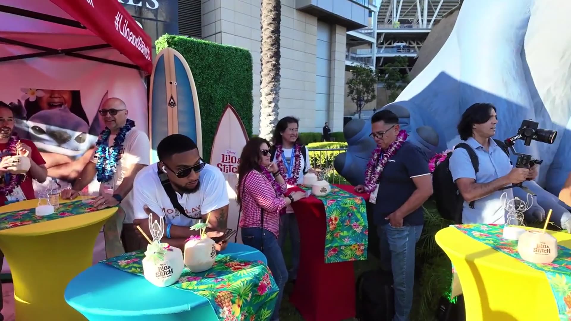 'Video thumbnail for Lilo & Stitch Activation at San Diego Comic-Con 2025'