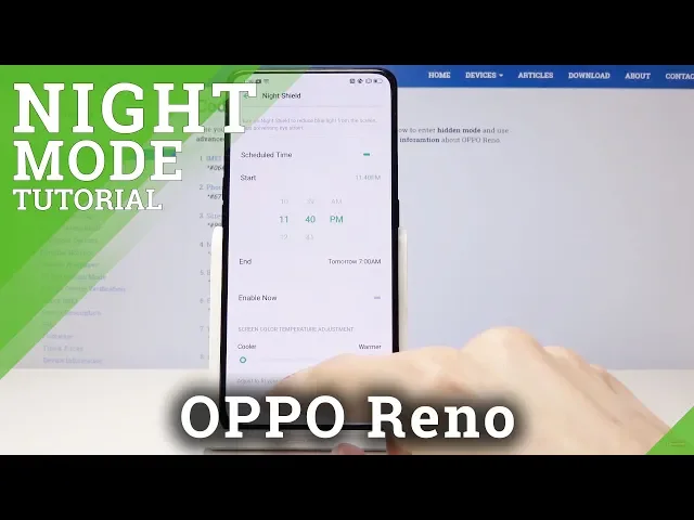 Video thumbnail for How to Enable Night Shield in OPPO Reno – Turn On Night Mode