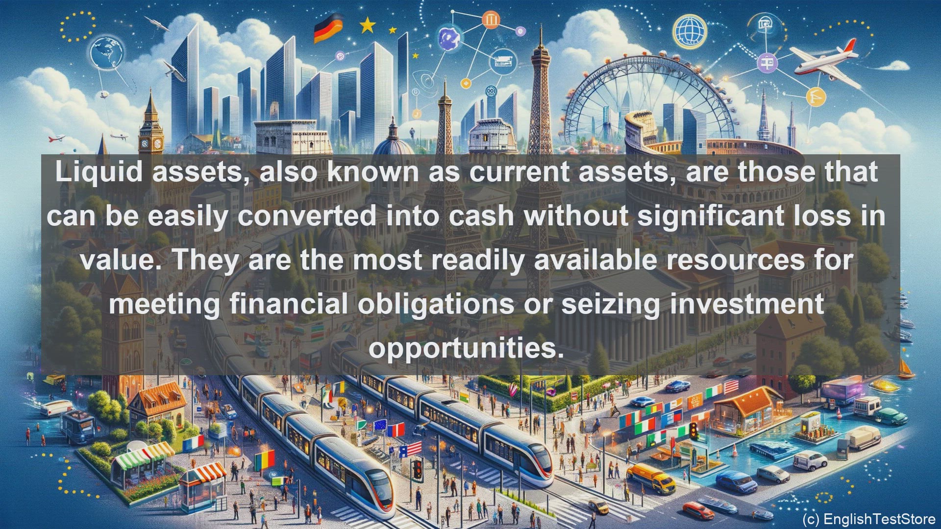 'Video thumbnail for Liquid assets in economics and finance'