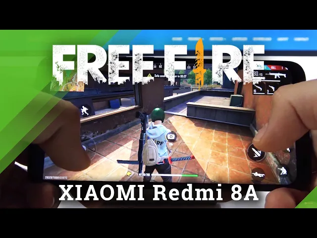 Video thumbnail for Garena Free Fire Gameplay on Xiaomi Redmi 8A – FPS Checkup