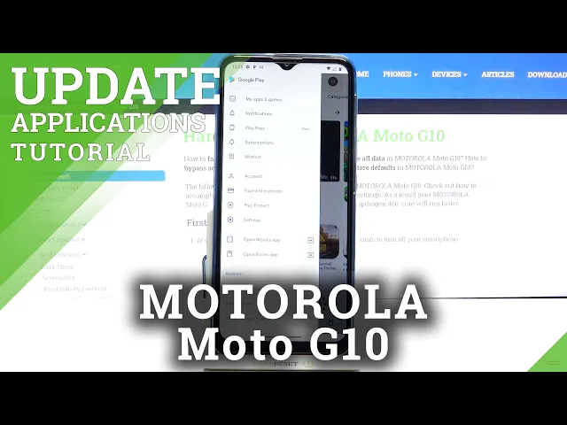 Video thumbnail for How to Update Apps in MOTOROLA Moto G10 – Find Newest Apps Updates