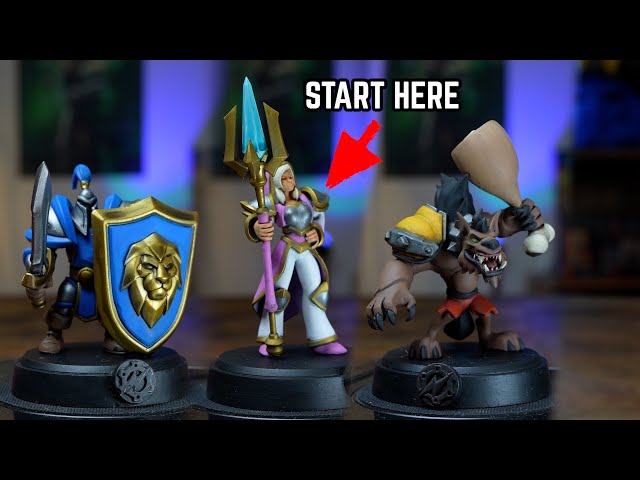 'Video thumbnail for 5 Essential Miniature Painting Tips for Beginners!'
