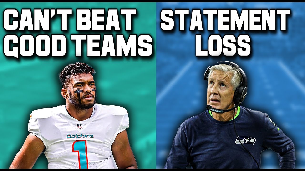Video thumbnail for The Biggest Week 9 Takeaways! The Seattle Seahawks & Miami Dolphins Are VERY Concerning