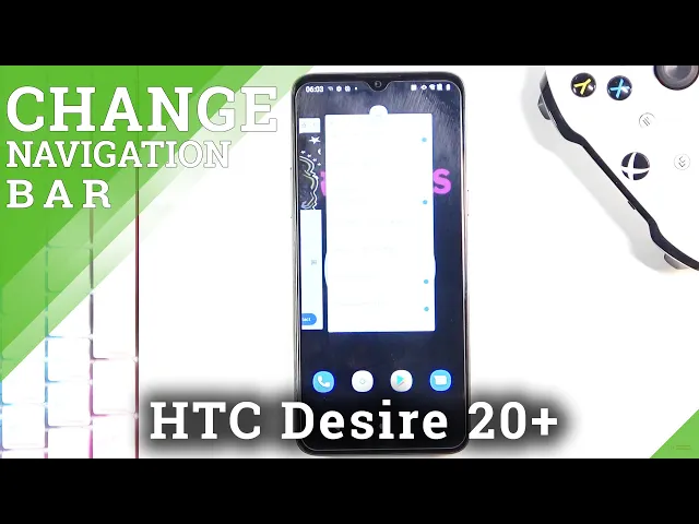 Video thumbnail for How to Change Navigation Buttons to Gestures in HTC Desire 20+ - Navigation Settings