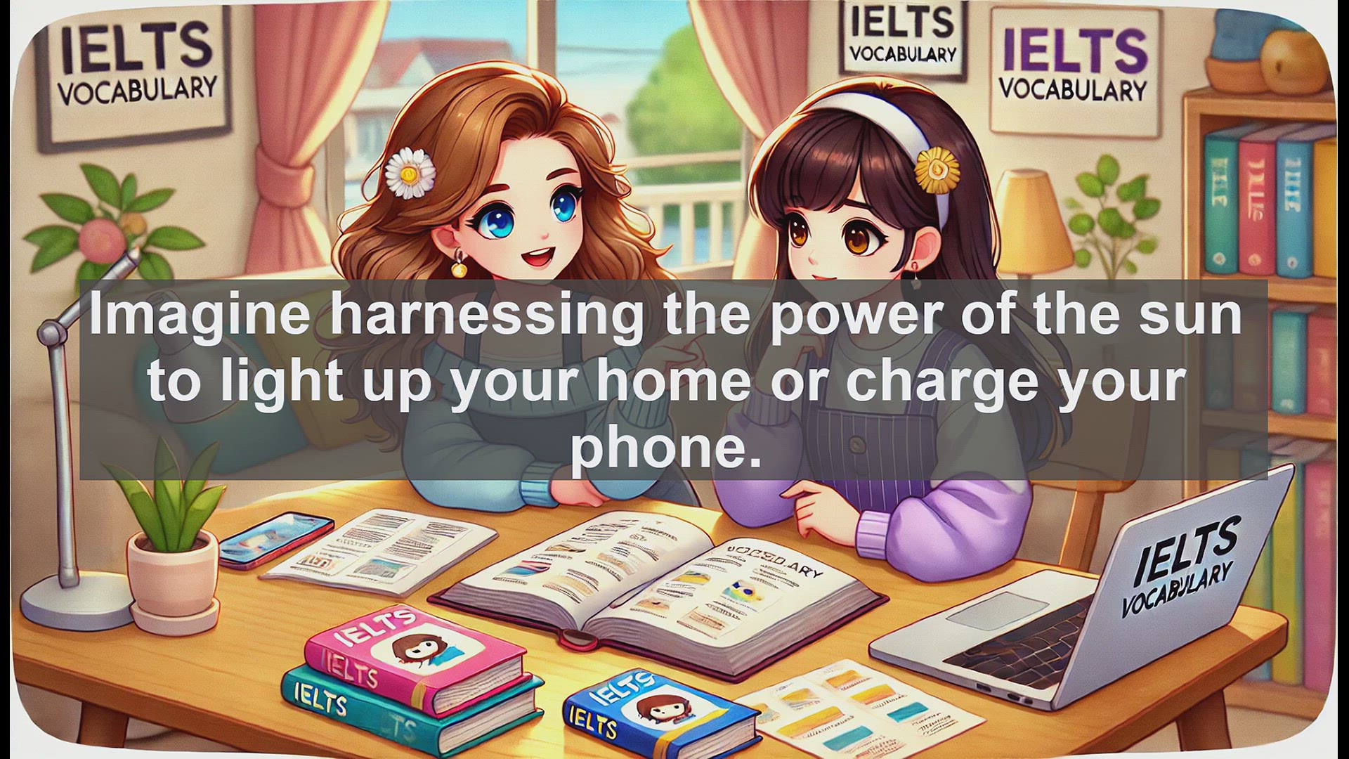 'Video thumbnail for 2500 Must Know IELTS 6.5 Vocabulary - Solar Power: Understanding the Sun's Energy'