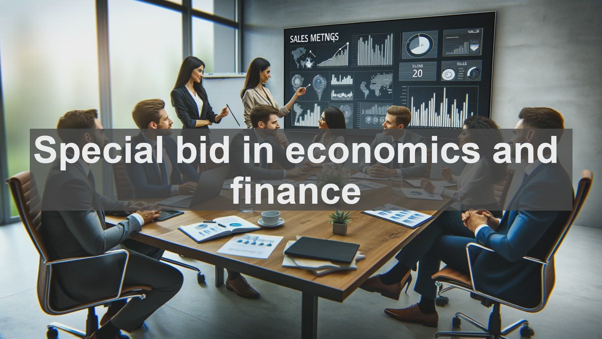 'Video thumbnail for Special bid in economics and finance'