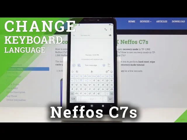 Video thumbnail for How to Change Keyboard Language in TP-LINK Neffos C7s - Keyboard Settings