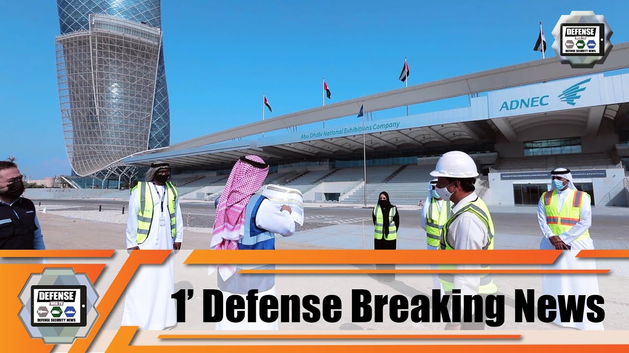 Video thumbnail for IDEX NAVDEX 2021 Build-up begins for exhibition stands for IDEX and NAVDEX 2021 defense exhibitions
