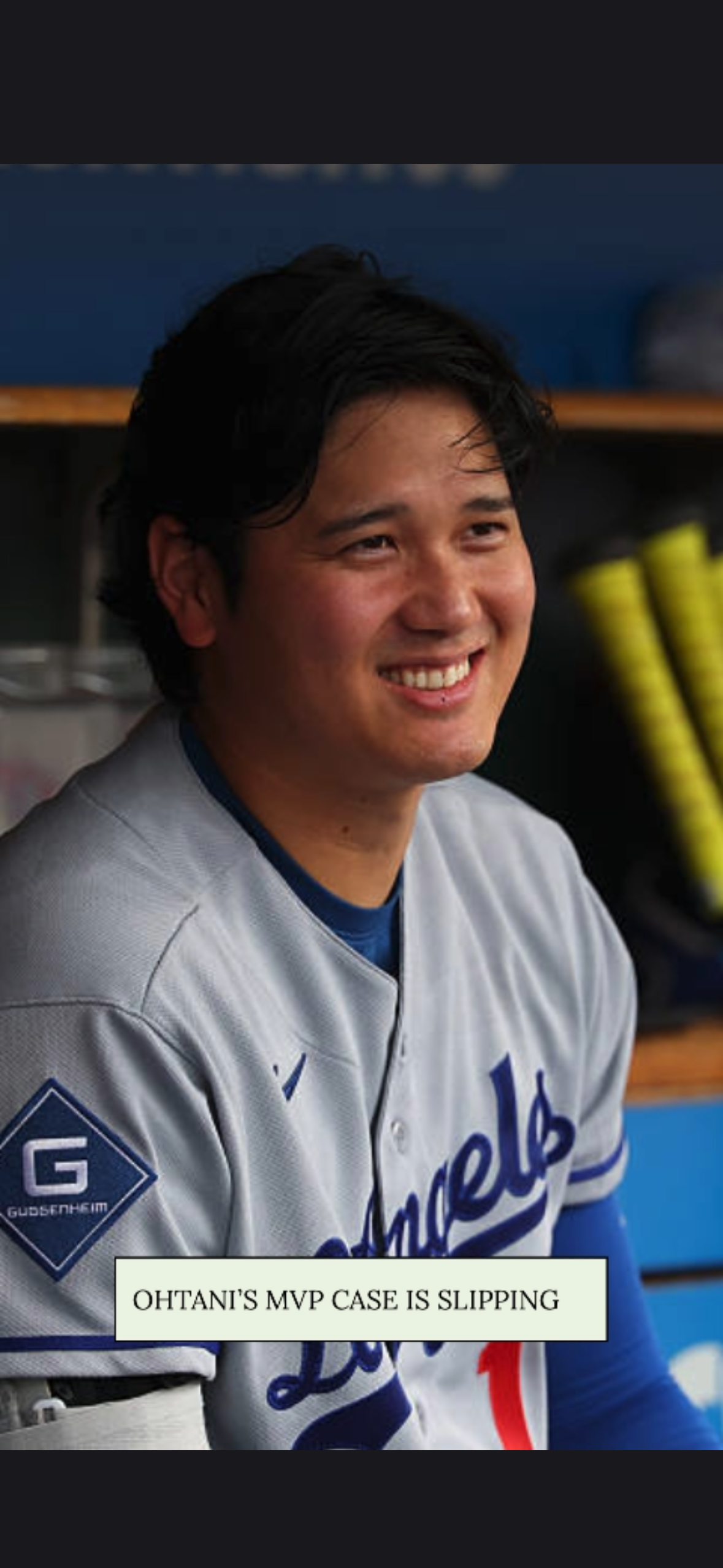 Video thumbnail for Ohtani’s MVP Case Is Slipping