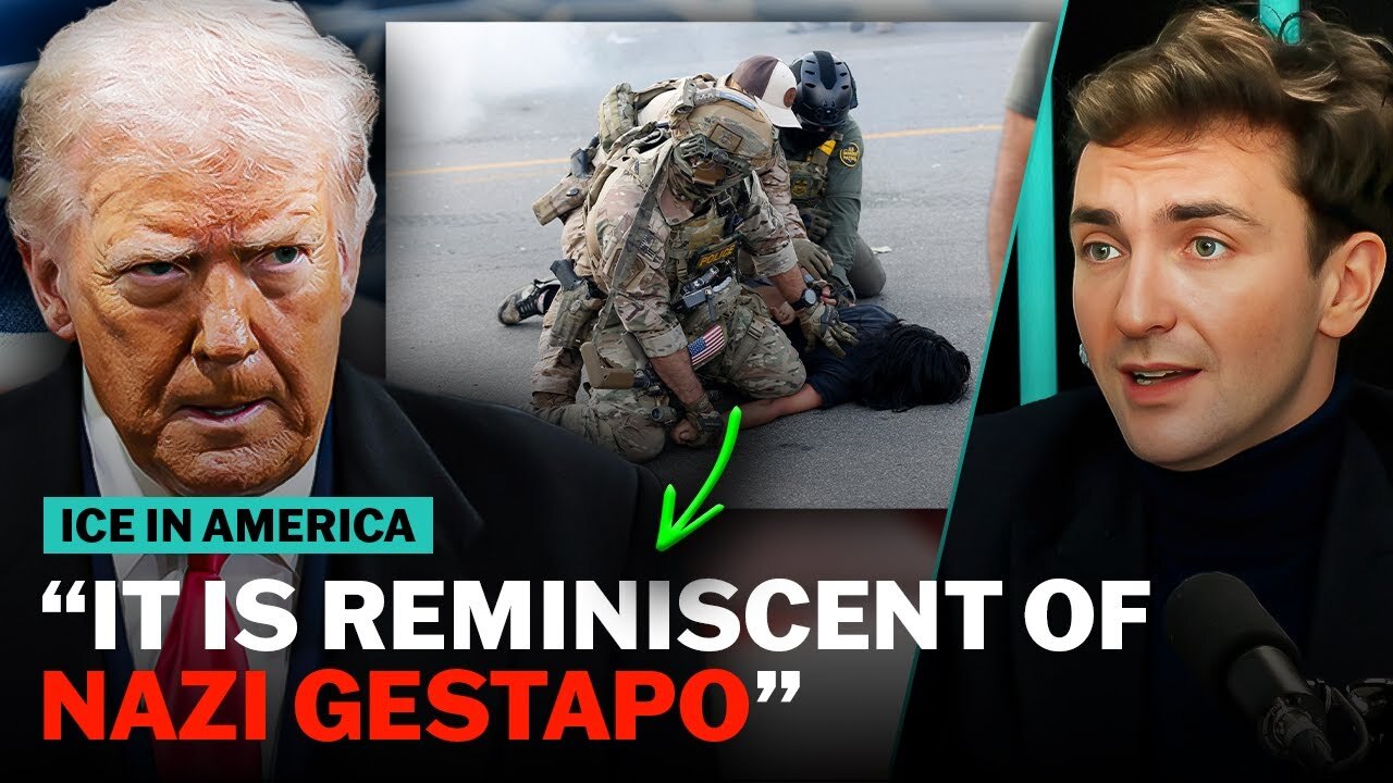 Video thumbnail for Is Trump's ICE acting like America's 'Gestapo'? | The News Agents