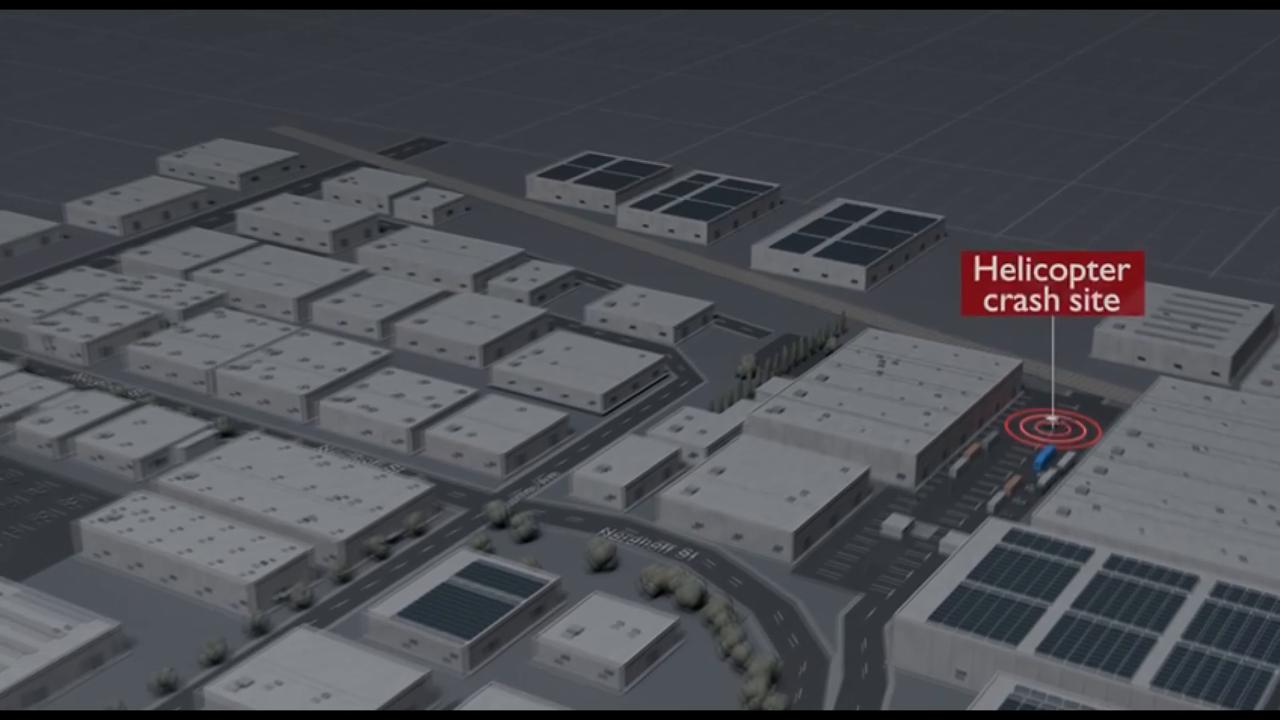 Video thumbnail for US: MOTION GRAPHICS - 3 killed as helicopter crashes while covering bus crash live in Los Angeles.
