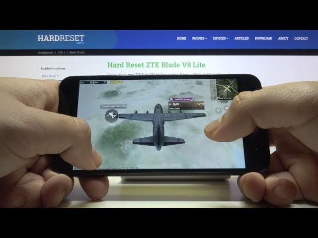 Video thumbnail for PUBG Gameplay on ZTE Blade V8 Lite – Test Gaming Experience