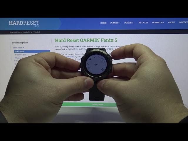 Video thumbnail for How to Edit Control Menu in GARMIN Fenix 5 Performer – Adjust Shortcuts