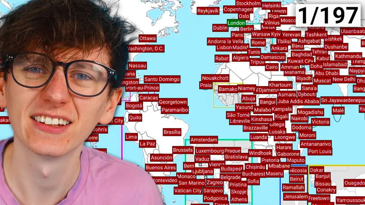 Video thumbnail for Will I Actually Learn Capital Cities of the World?