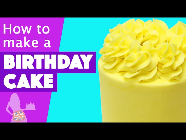 Video thumbnail for How to Make a Birthday Cake