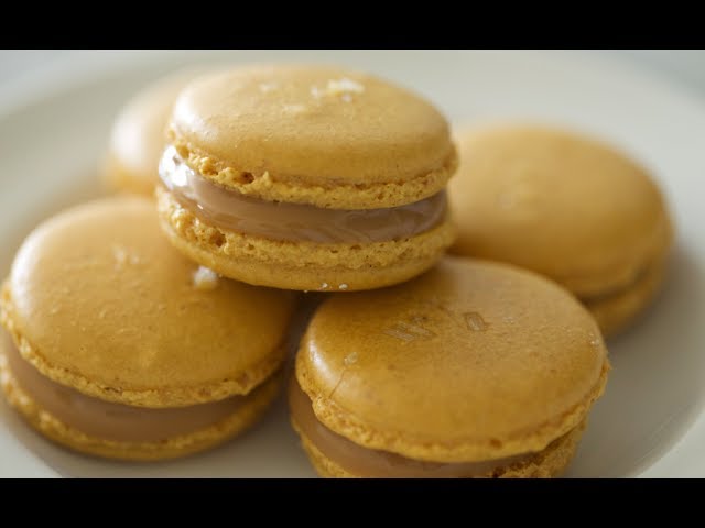Video thumbnail for Salted Caramel Macarons | Byron Talbott