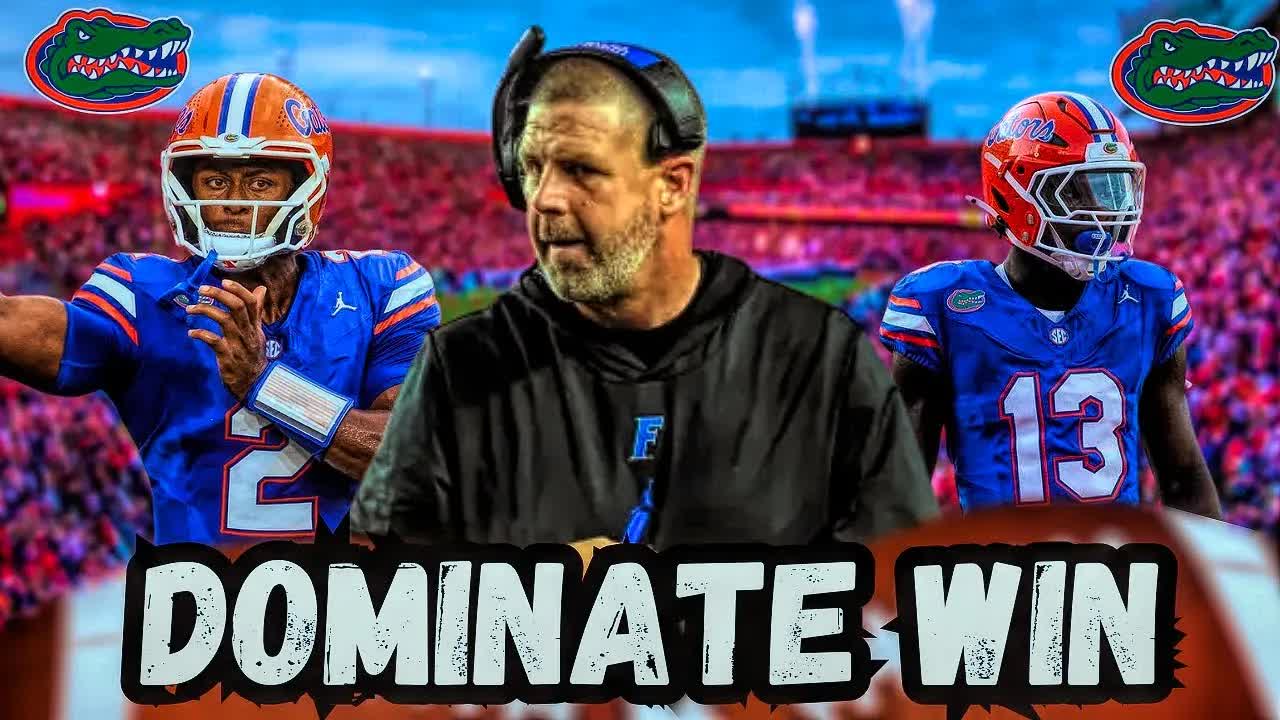 Video thumbnail for Gators Dominate Kentucky! Lagway & McClain Shine!