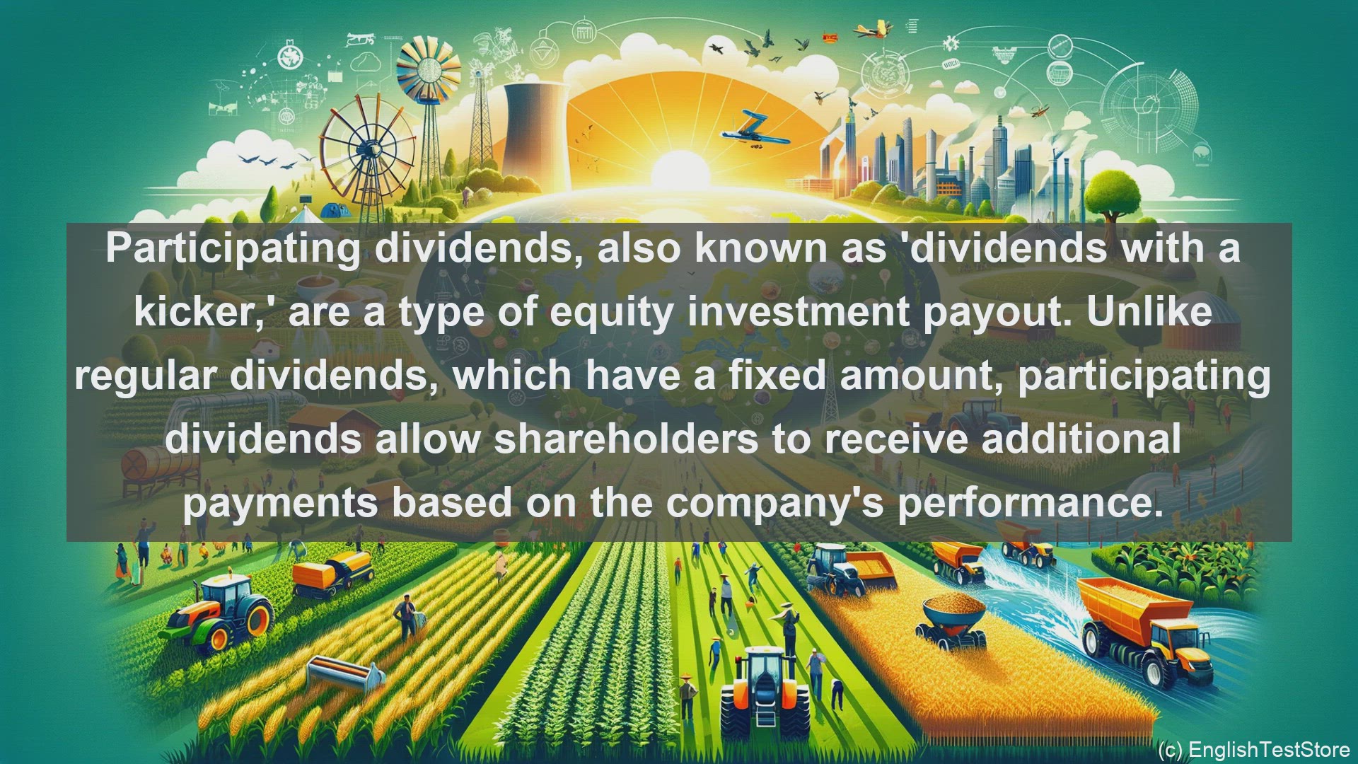 'Video thumbnail for Participating dividend in economics and finance'