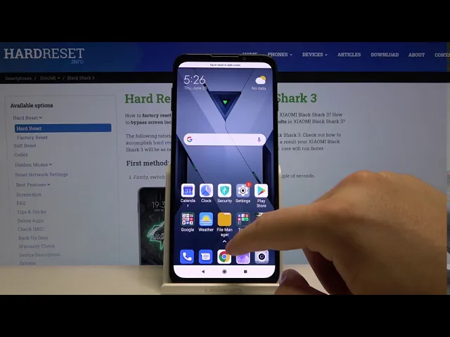 Video thumbnail for How to Split Screen in XIAOMI Black Shark 3 – Create Double Working Space