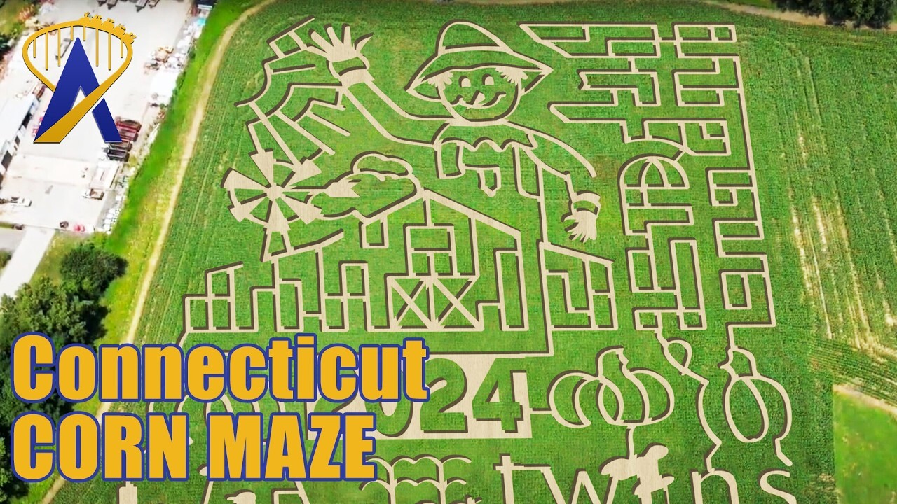 Video thumbnail for Twins BBQ Maze in Brookfield Connecticut