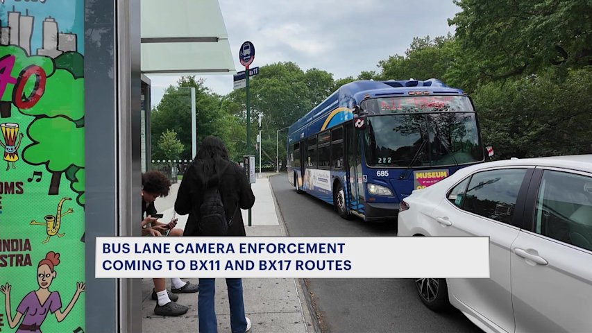 Video thumbnail for MTA expands bus camera enforcement to BX11 and BX17 routes