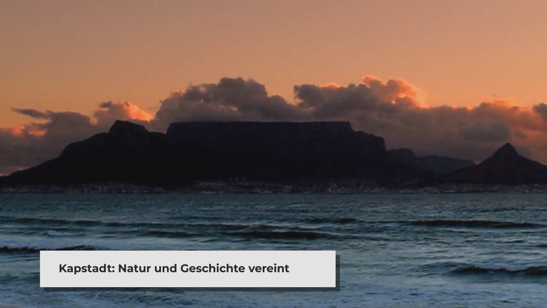Video thumbnail for Kapstadt: Südafrikas Perle zwischen Ozean und Tafelberg