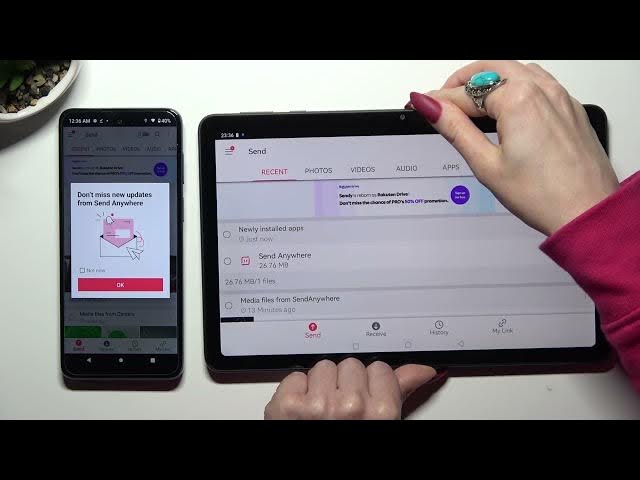 Video thumbnail for How to Transfer files from an Android Device to Huawei MatePad SE | Quick Wireless Tutorial!