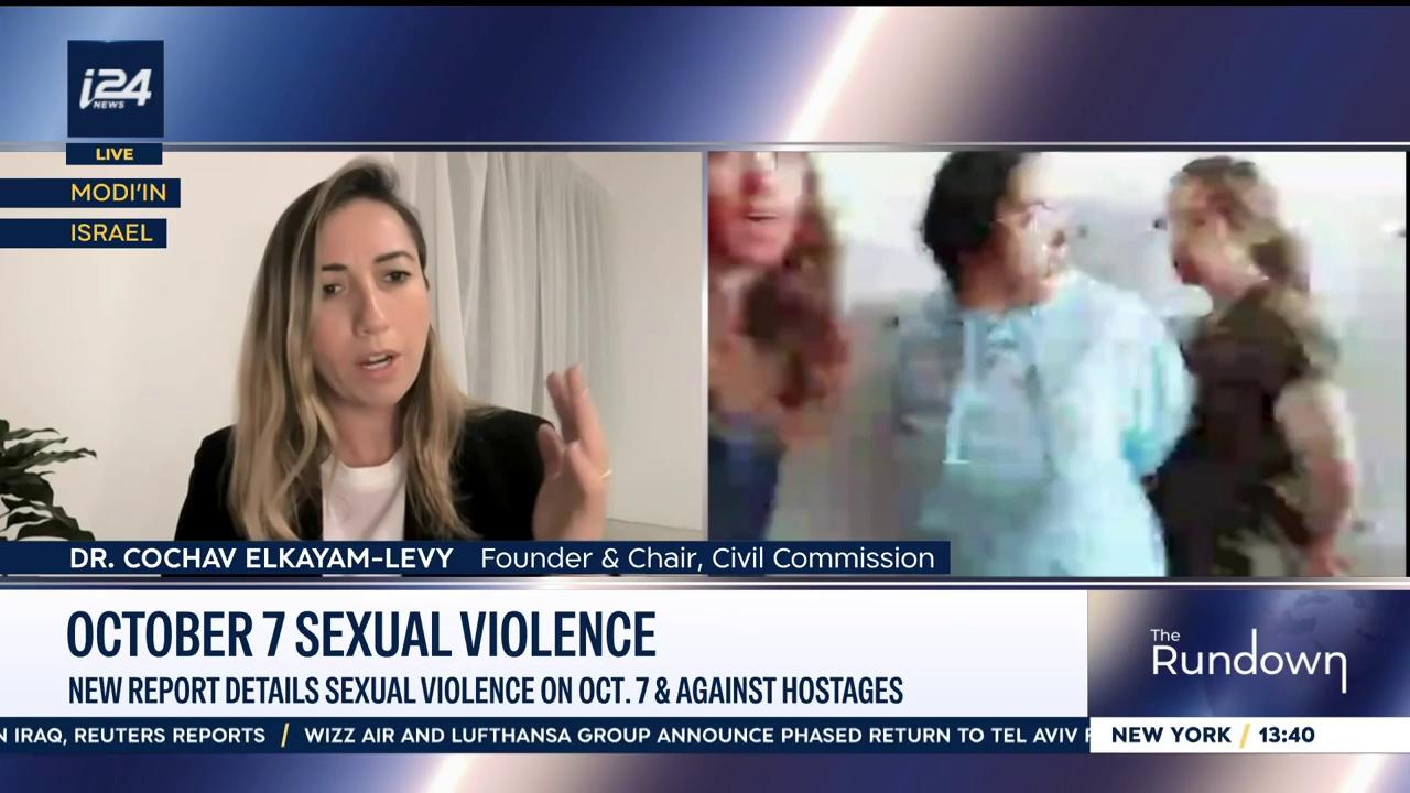 Video thumbnail for New report details sexual violence on Oct. 7 against hostages