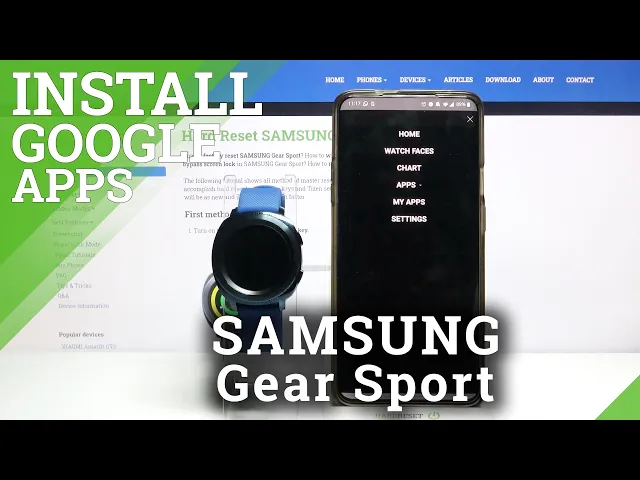 Video thumbnail for How to Install Apps in SAMSUNG Gear Sport – Download Application
