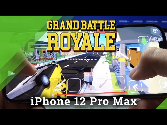 Video thumbnail for Test Grand Battle Royale on iPhone 12 Pro Max – Gaming Possibilities