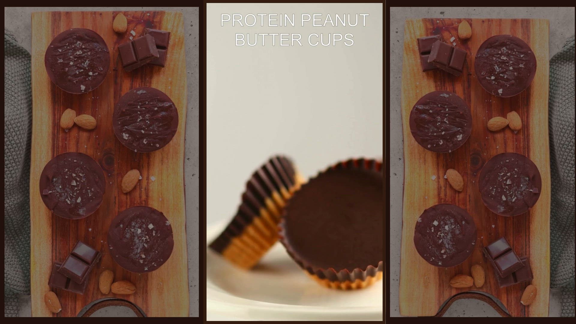 'Video thumbnail for Peanut Butter Protein Cups'