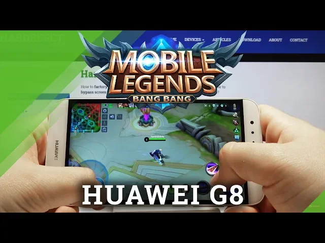 Video thumbnail for HUAWEI G8 Mobile Legends – Check Gaming Quality