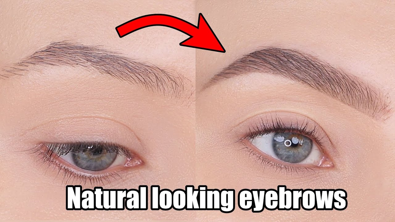 Video thumbnail for How To Get Fuller Natural Looking Eyebrows TRY THIS!