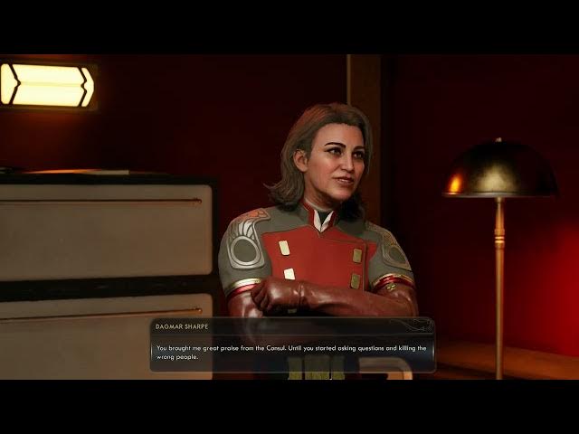 Video thumbnail for The Outer Worlds 2 - Stabbing at Shadows: Help Aza Get Her Revenge: Find and Kill Dogmar Sharpe