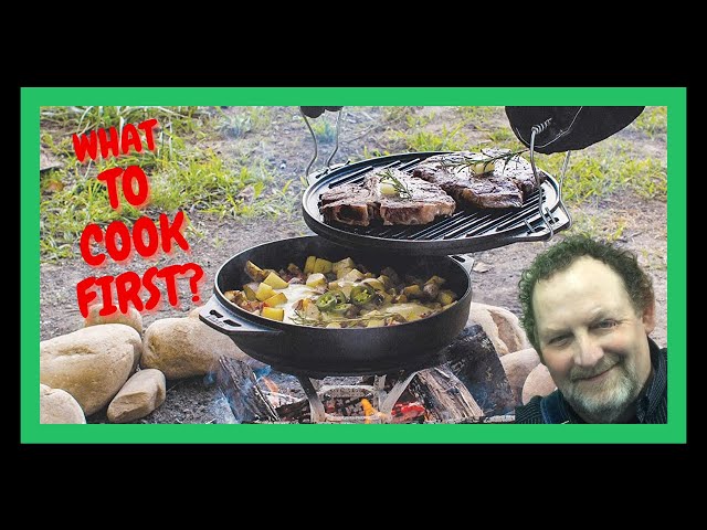 Video thumbnail for Lodge Cast Iron Cook It All (Unboxing and First Cook)