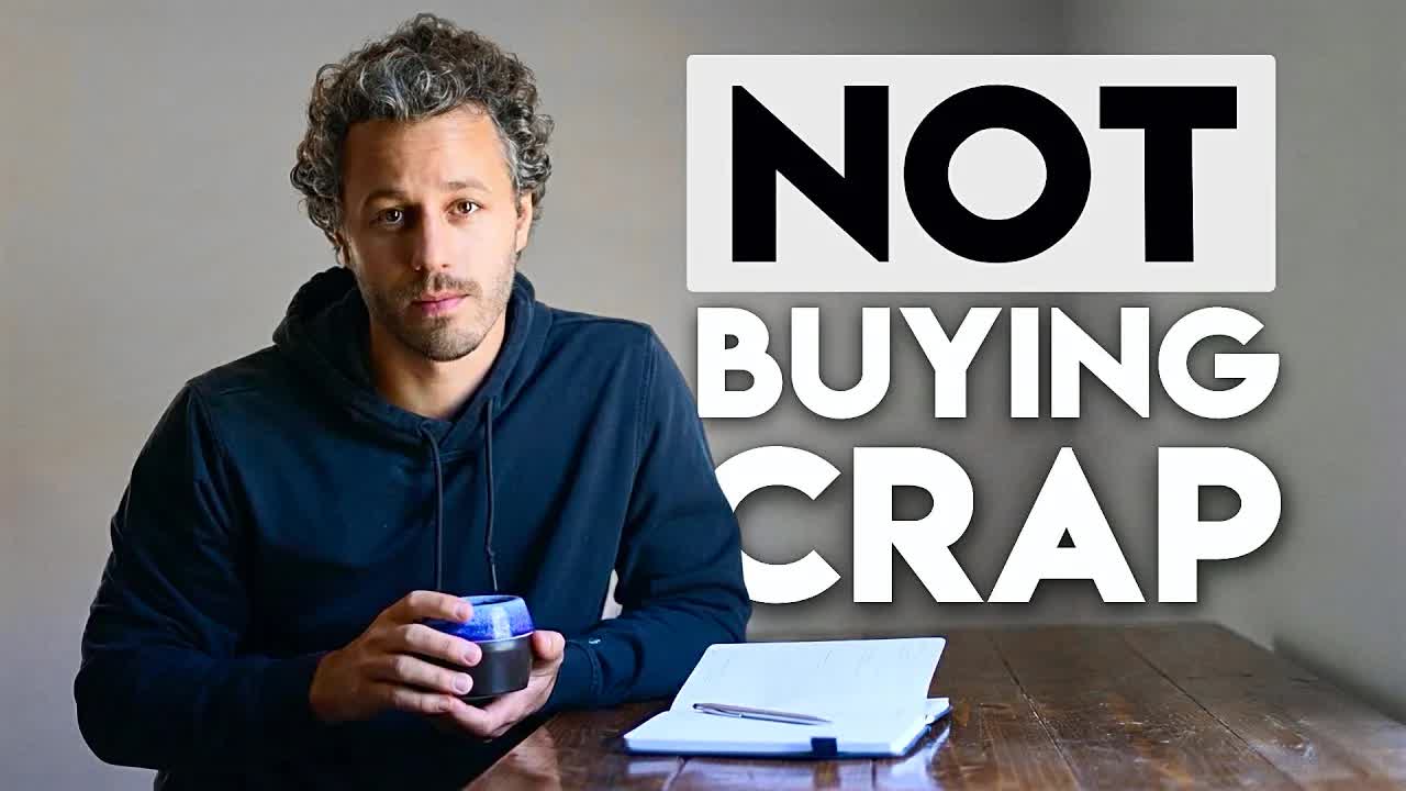 Video thumbnail for gabe bult: stop buying! minimalism & the buy nothing rebellion