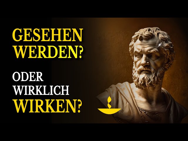 Video thumbnail for Wie du mehr Wirkung erzielst, ohne laut zu sein – Stoizismus für Selbstständige