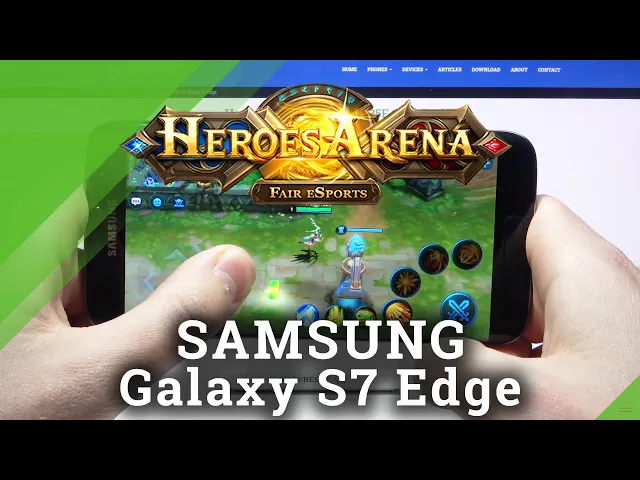 Video thumbnail for Heroes Arena Performance Test on Samsung Galaxy S7 Edge – GamePlay / FPS / Quality Checkup