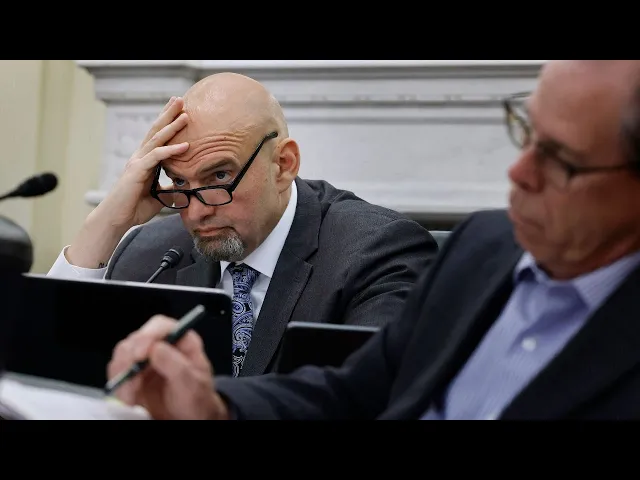Video thumbnail for Fetterman Loses Control In Senate Hearing - Absolute Chaos