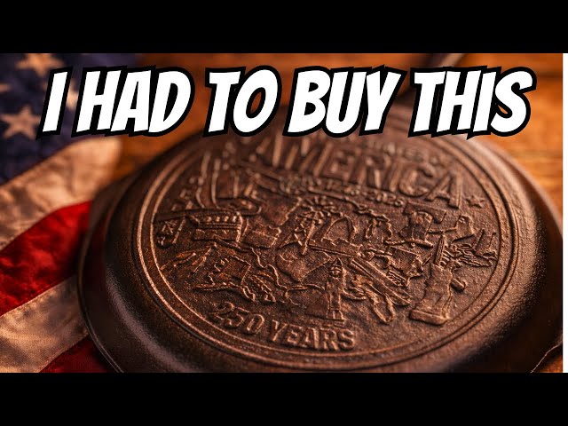 Video thumbnail for The Lodge 250th Anniversary Skillet Is Here!