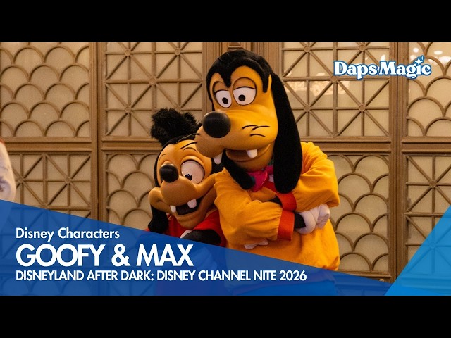 Video thumbnail for Goofy & Max | Disneyland After Dark: Disney Channel Nite 2026 4K