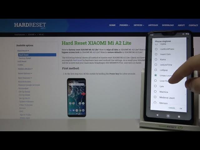 Video thumbnail for Listen to all Default Ringtones on XIAOMI MI A2 LITE - Ringtone List