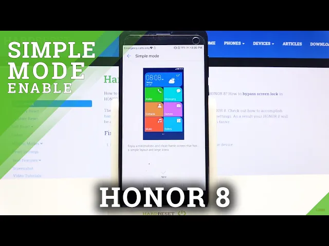 Video thumbnail for How to Enable Easy Mode on HONOR 8 – Turn On Easy Mode
