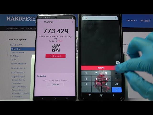 Video thumbnail for How to Move Data VIVO X60 Pro to Android Device - Send Anywhere App / Transfer All Data