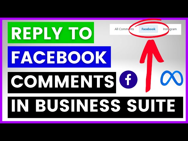 Video thumbnail for How To Manage  & Reply To Facebook Comments In Meta Business Suite? [in 2025]