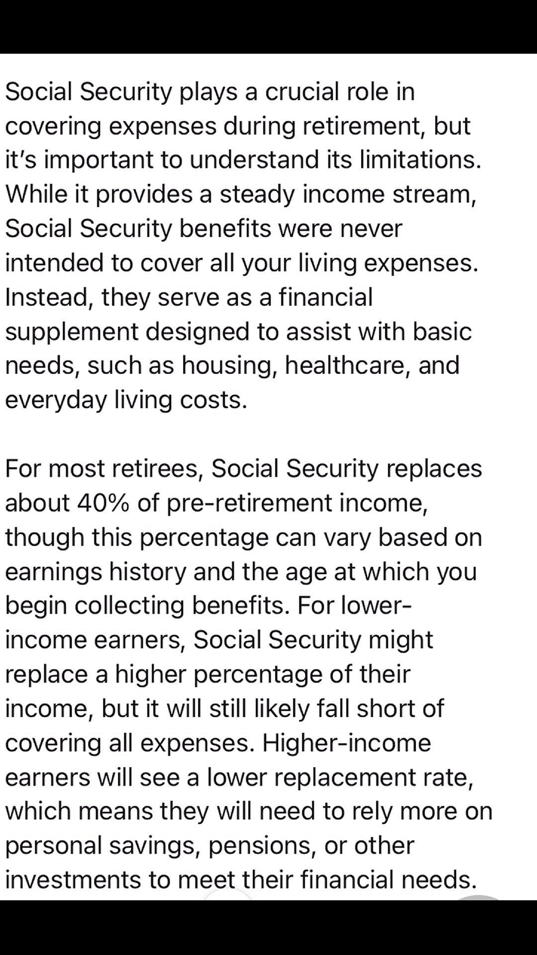 'Video thumbnail for Social Security and Your Expenses'