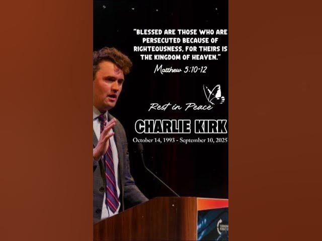 Video thumbnail for RIP Charlie Kirk