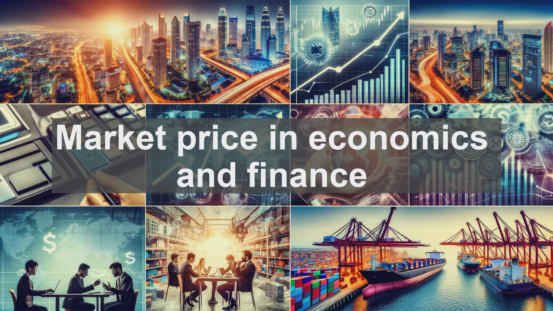 'Video thumbnail for Market price in economics and finance'