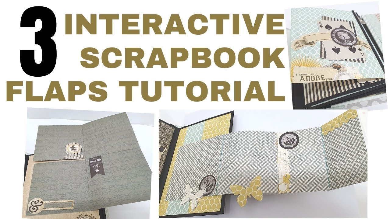 Video thumbnail for How to Make 3 Interactive Flaps
