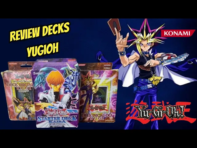 'Video thumbnail for Reviews Decks Lendários Nostalgia Épico YU-GI-OH! Clássico Yugi e Kaiba Konami'